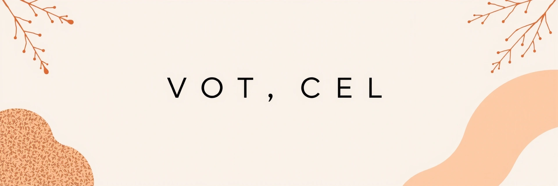 Astratto sfondo con forme morbide e colori tenui che richiamano la natura.